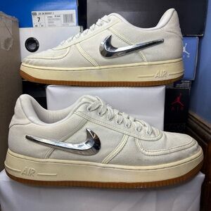 Size 11 - Travis Scott x Nike Air Force 1 Sail